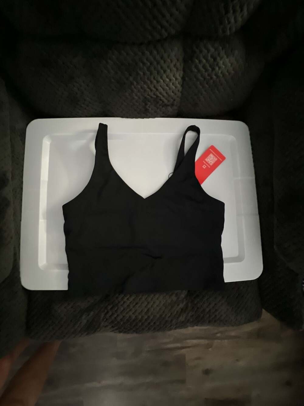 The Gym People TGP Longline V-Neck Sports Bra Tank Top